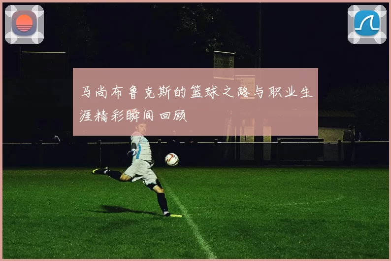 马尚布鲁克斯的篮球之路与职业生涯精彩瞬间回顾